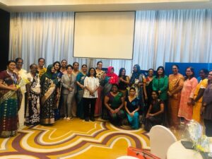 Group photo of delegates and participants at an international medical conference in Sri Lanka held at a hotel conference venue