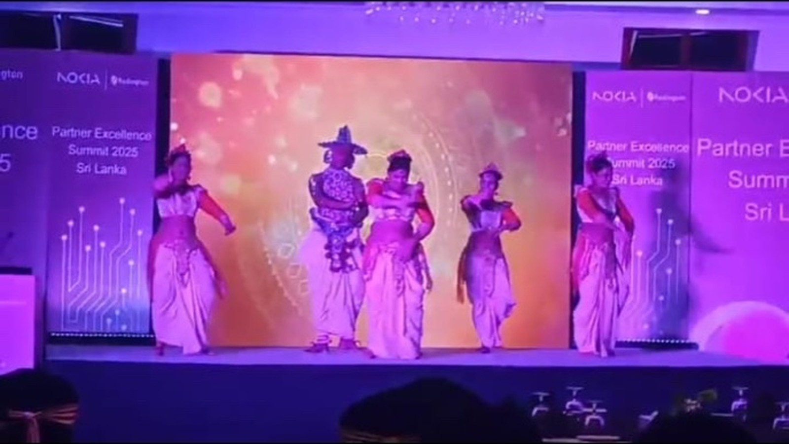 Cultural Dance Performance at Corporate Gala Dinner – Sri Lanka